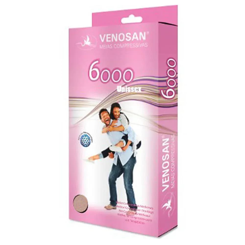 MEIA COMPRESSIVA AGH 20-30 PÉ ABERTO BRONZE VENOSAN