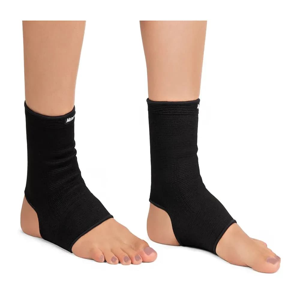 TORNOZELEIRA ELÁSTICA COMPRESSIVA PRETA TAM M PAR MERCUR