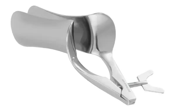 ESPÉCULO VAGINAL DE COLLIN PARA VIRGEM EM AÇO INOX ABC