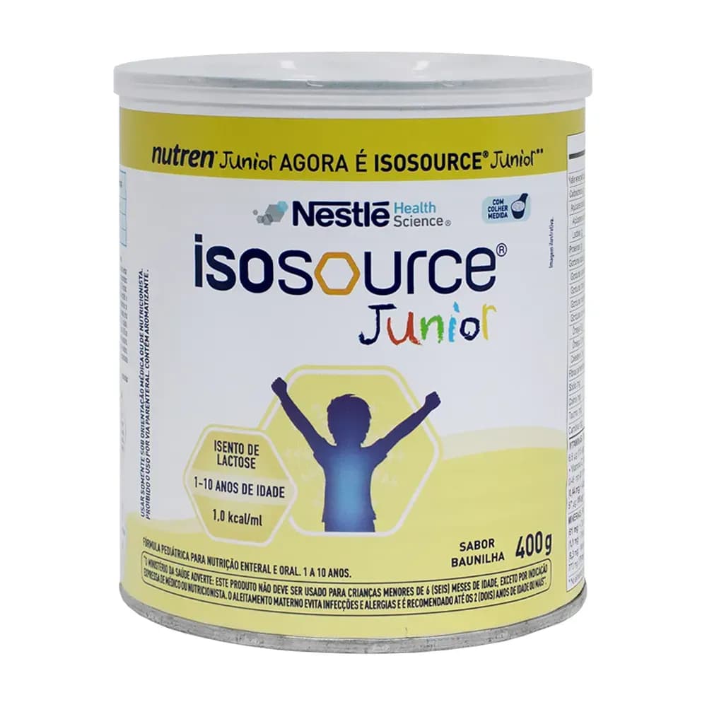 DIETA ENTERAL INFANTIL PÓ NUTREN JUNIOR BAUNILHA 400G NESTLE