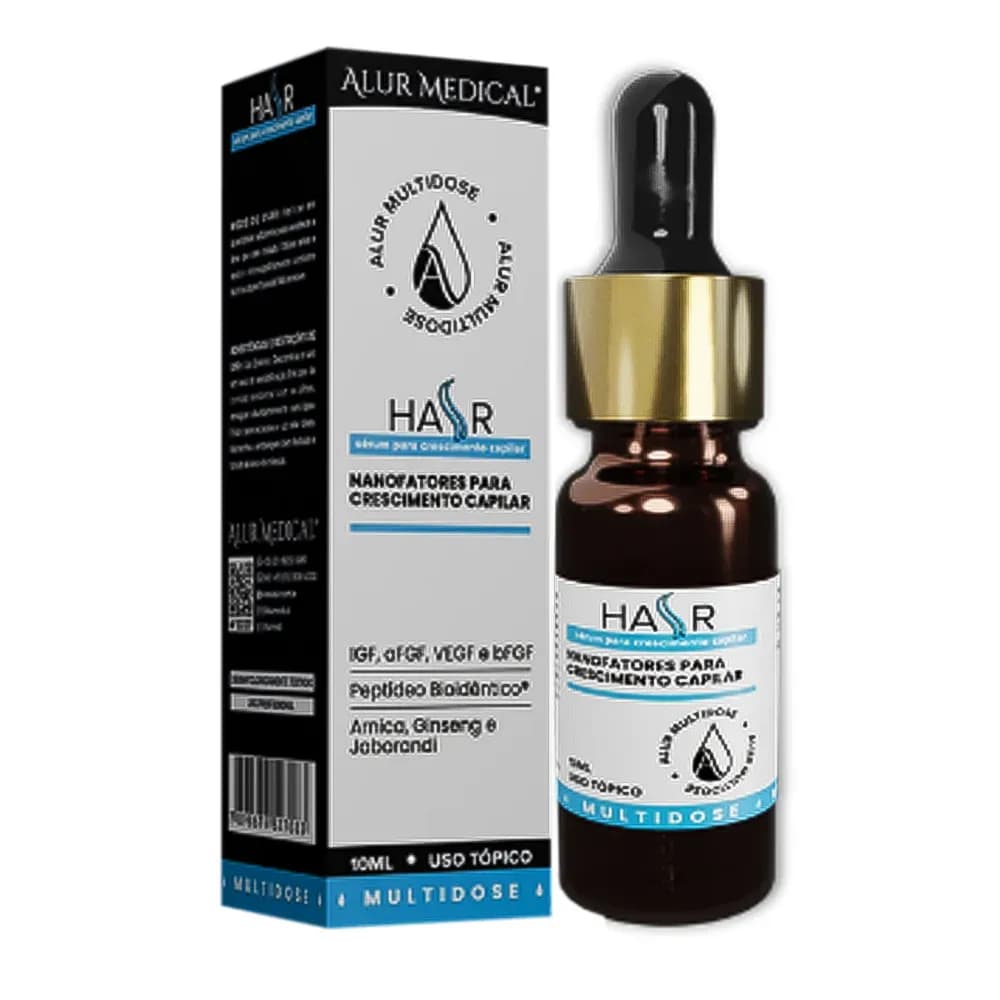 SÉRUM MULTIDOSE CRESCIMENTO CAPILAR 10ML HAIR ALUR
