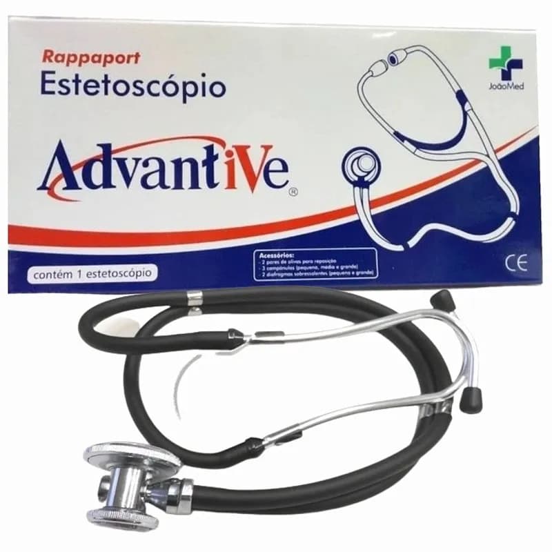 Estetoscópio Duplo Rappaport Varias Cores - Advantive