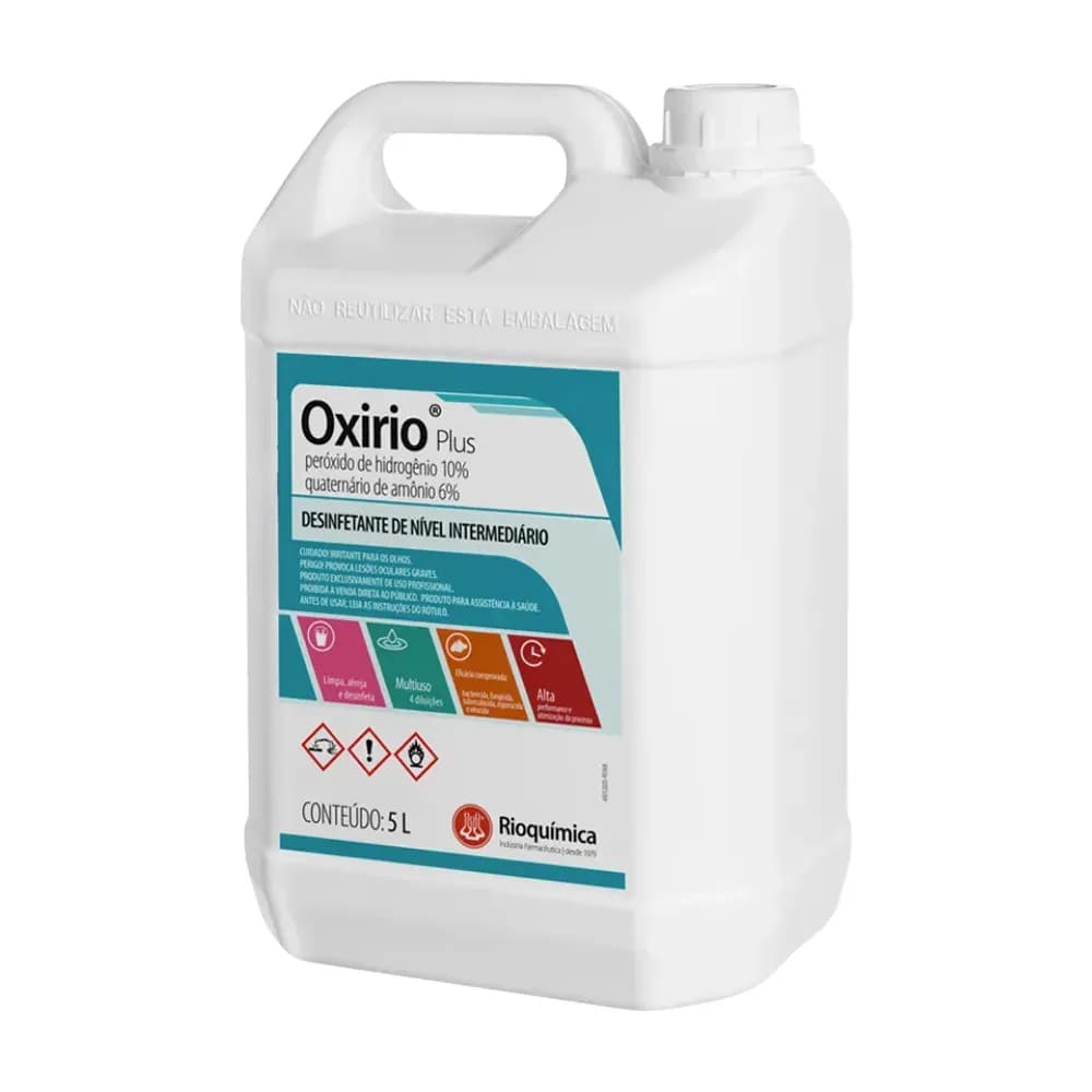 DESINFETANTE OXIRIO PLUS 5L RIOQUÍMICA