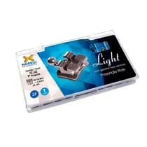 Bráquete Metálico Roth Light 0,022'' - Canino Superior Ang. 9° com Gancho nos Caninos - 10.10.963 - Morelli