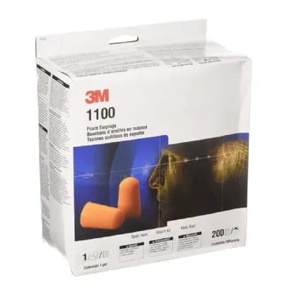 Protetor Auricular 1100 S/Cordão CX C/200 pares H0002053371