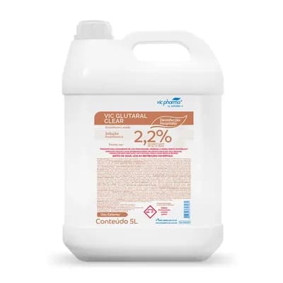 VIC GLUTARAL CLEAR DESINFETANTE INSTRUMENTAL 5L VIC PHARMA