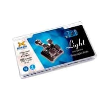 Bráquete Metálico Roth Light 0,022'' - Canino Sup. Ang. 9° com Gancho Caninos e Pré-molares 10.10.981 - Morelli