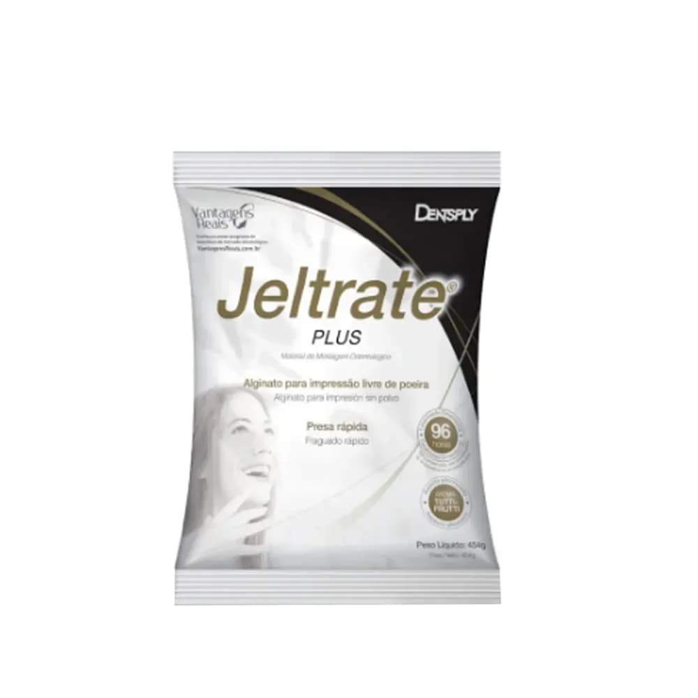 ALGINATO 454 GR.COM 01 JELTRATE PLUS PRETO DENTSPLY