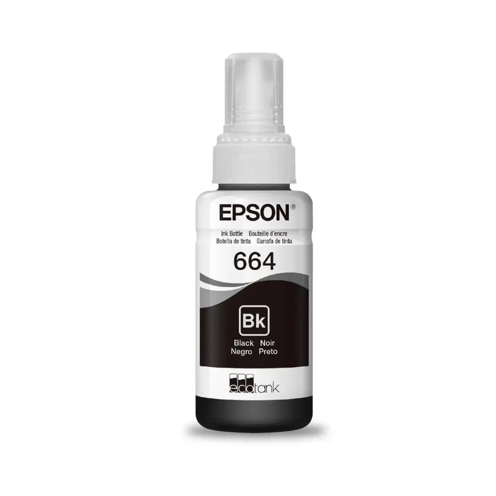 REFIL DE TINTA 664 PRETO 70ML EPSON