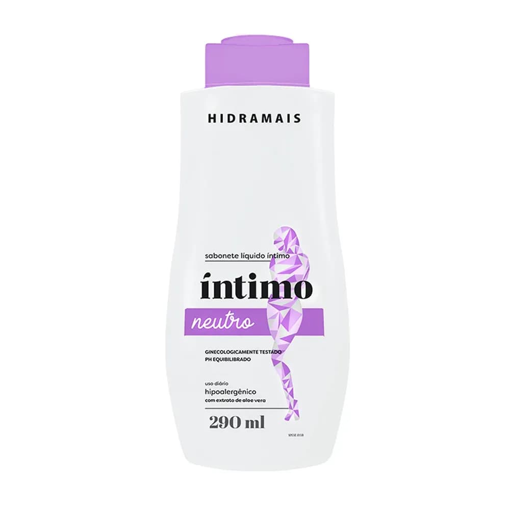 SABONETE ÍNTIMO LÍQUIDO FEMININO NEUTRO 290ML HIDRAMAIS