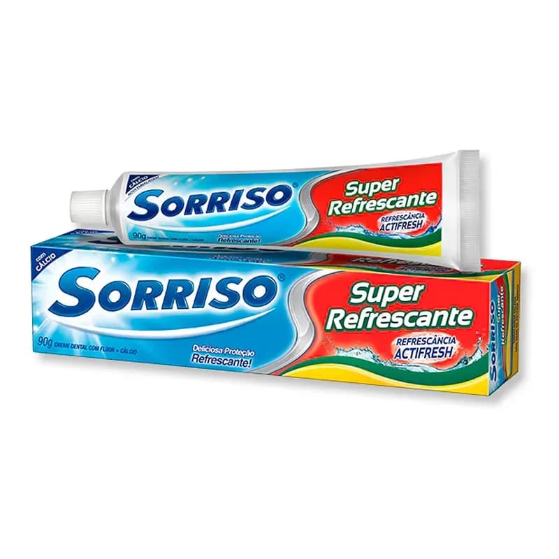 CREME DENTAL SORRISO SUPER REFRESCANTE 90G SORRISO