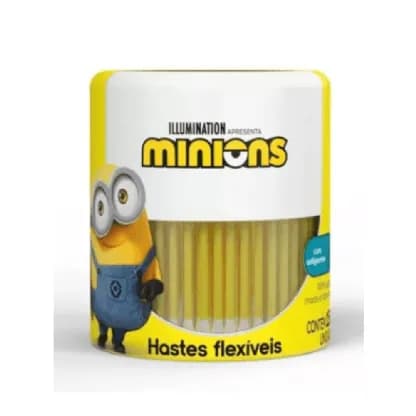 Hastes Flexíveis Minions Pote C/ 150UN 410068