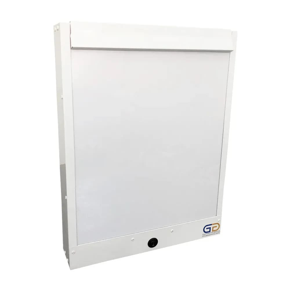 NEGATOSCÓPIO PARA PAREDE 1 CORPO MD300 BRANCO BIVOLT