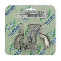 Moldeira Parcial Perfurada Adulto Inox