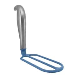 Afastador Aramado para Mama tipo Gota Quadrado Revestido. 13 cm
