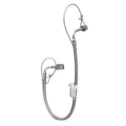 Mangueira Aço Inox com conexão Argônio ARGON4 ABNT 245-1 (CGA 580) 750mm