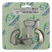 Moldeira Parcial Lisa Adulto Inox