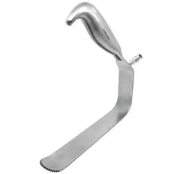 Afastador Universal com cabo e dente, com fibra óptica 3,0cm x 15,0cm