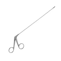 Pinça Micro Laringe Triangular Angulada Esquerda Bruchae 23cm
