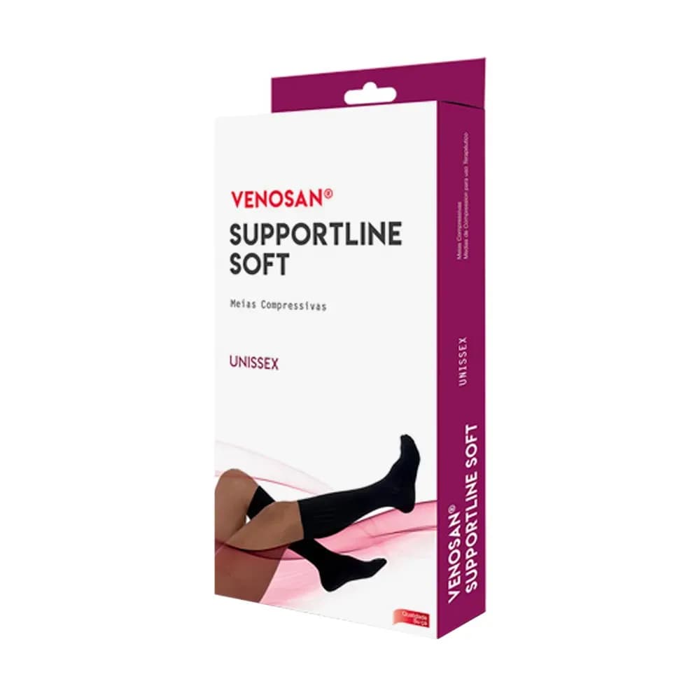 MEIA COMPRESSIVA SUPPORTLINESOFT PF 3/4 18-22MMHG AD VENOSAN