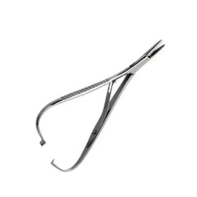 PORTA AGULHA MATHIEU EM AÇO INOX PARA FIOS DE AMARRILHOS ABC