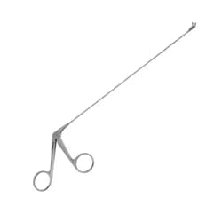Pinça Micro Laringe Triangular Angulada Direita Bruchae 23cm