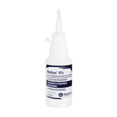 CLOREXIDINA DEGERMANTE 4% COM TENSOATIVOS RIOHEX RIOQUÍMICA