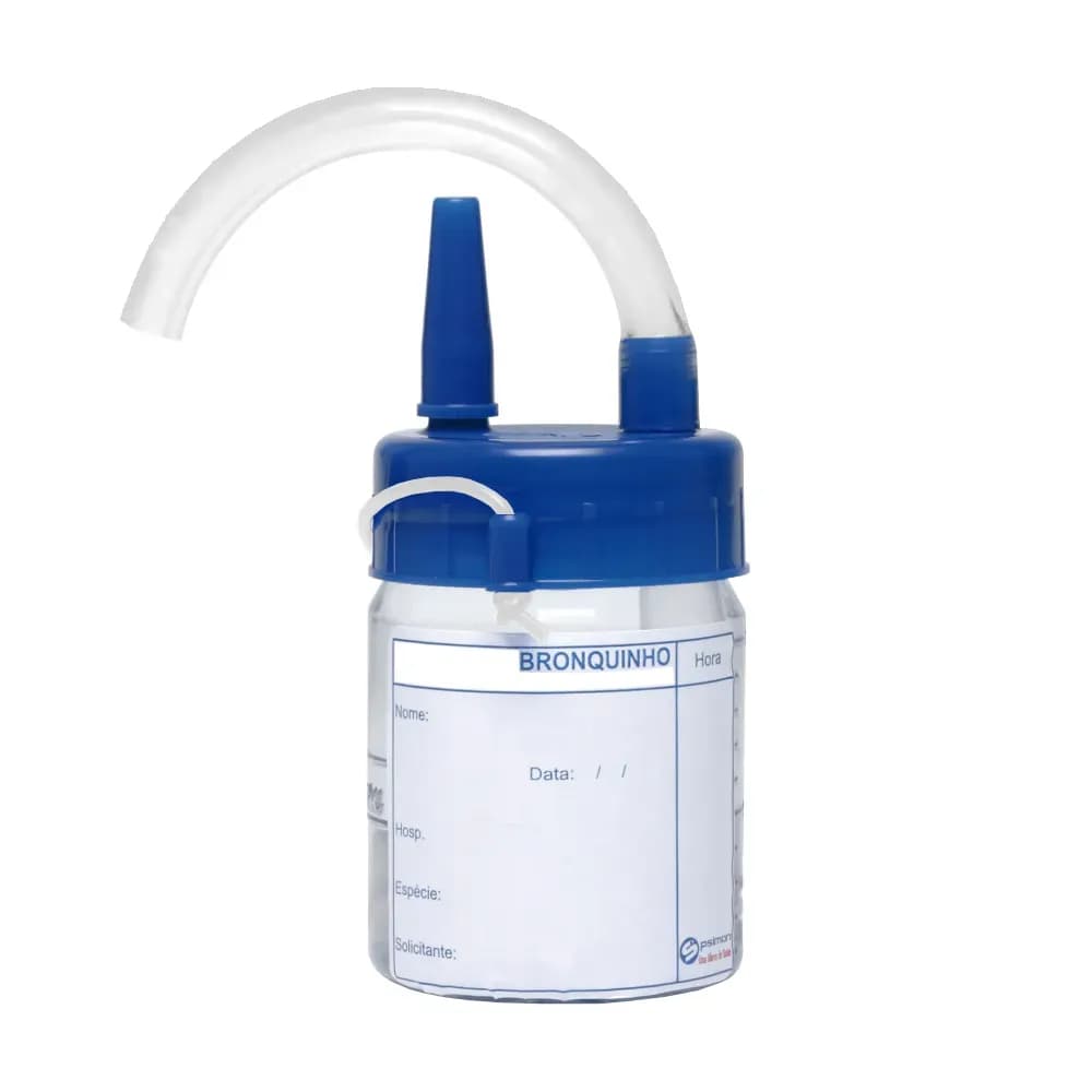 COLETOR DE SECREÇÕES BRONQUINHO COM TUBO PVC ESTÉRIL CREMER
