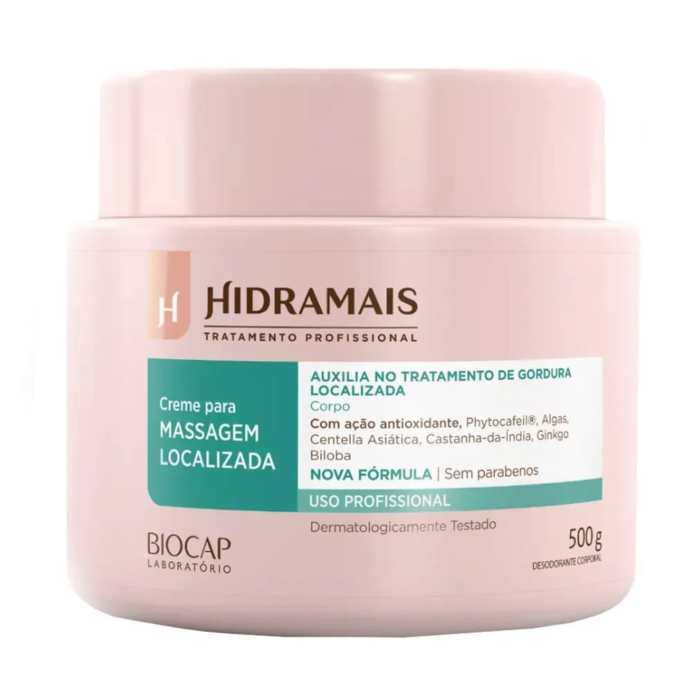 CREME PARA MASSAGEM LOCALIZADA CAFEÍNA VETORIZADA HIDRAMAIS