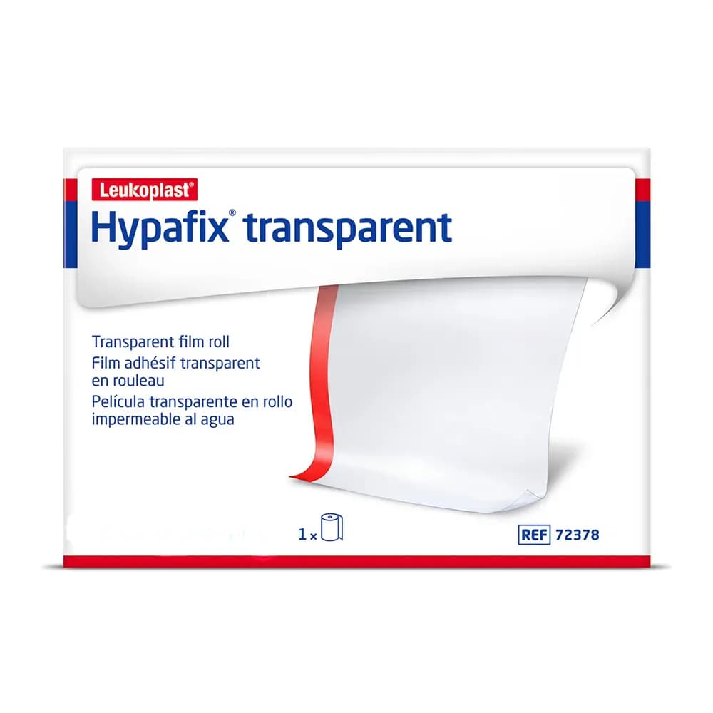 FILME TRANSPARENTE IMPERMEÁVEL FIXAÇÃO CURATIVO HYPAFIX BSN