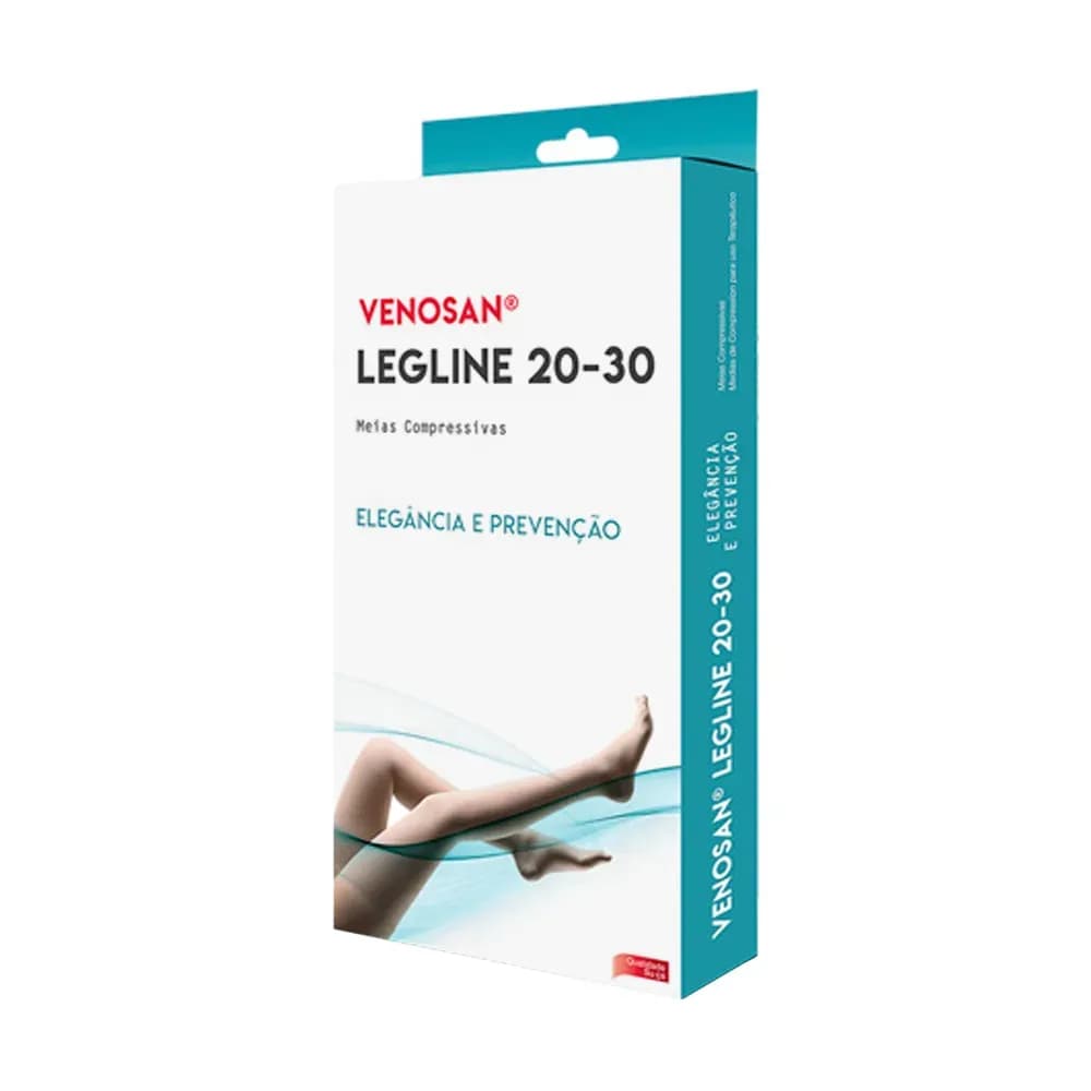 MEIA COMPRESSIVA LEGLINE 3/4 20-30 OLINDA PÉ ABERTO VENOSAN