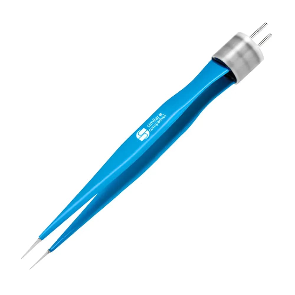 PINÇA BIPOLAR RETA PARA VASECTOMIA 0,5MM SIMILAR&COMPATÍVEL