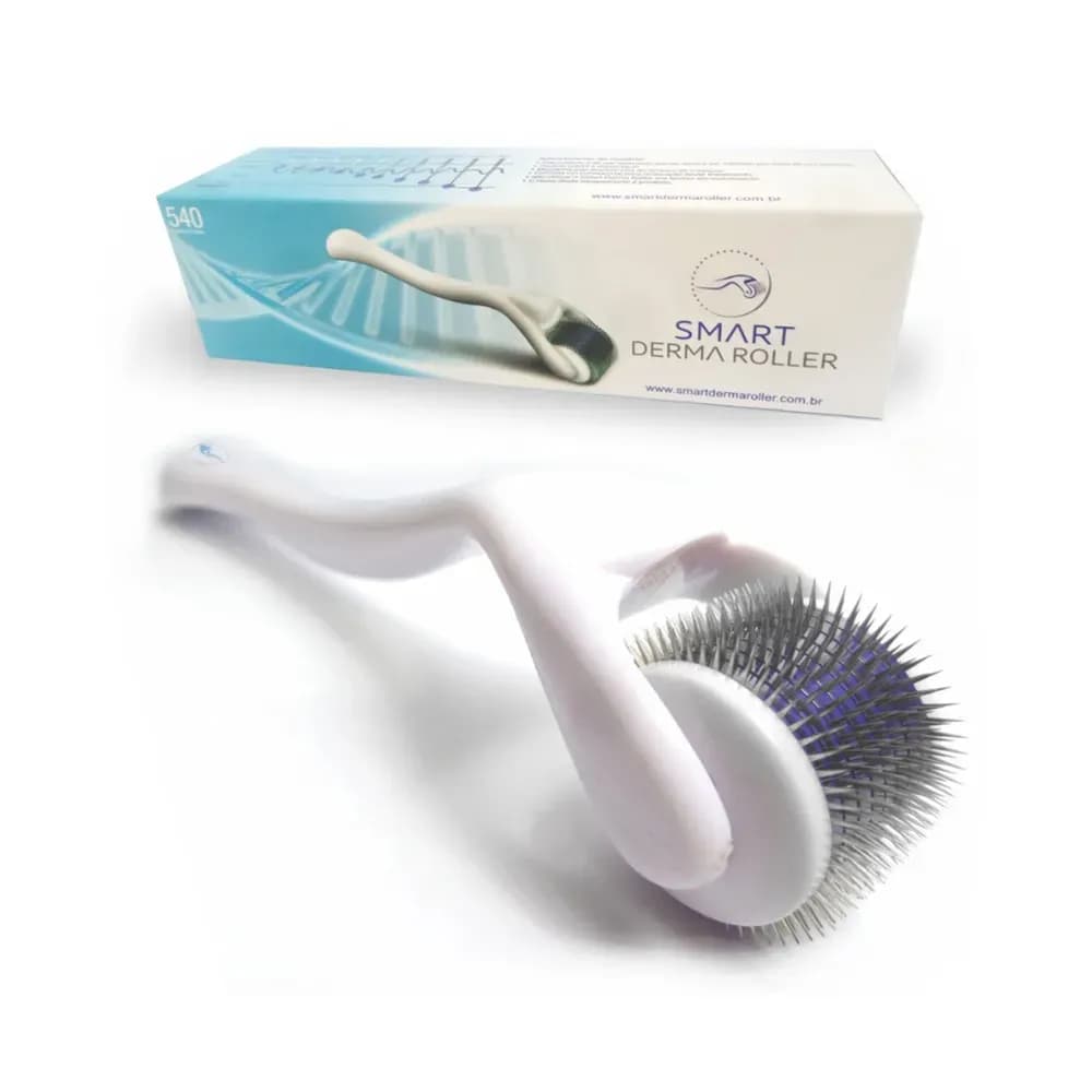 SMART DERMA ROLLER 540 AGULHAS DE TITÂNIO ESTÉRIL SMART GR