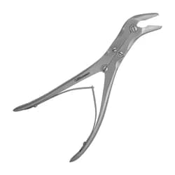 Goiva Leksell Angulada com Dupla Articulação. 24 cm. 8 mm