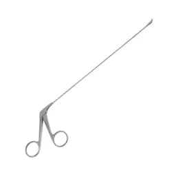 Pinça Micro Laringe Triangular Angulada Cima Bruchae 23cm