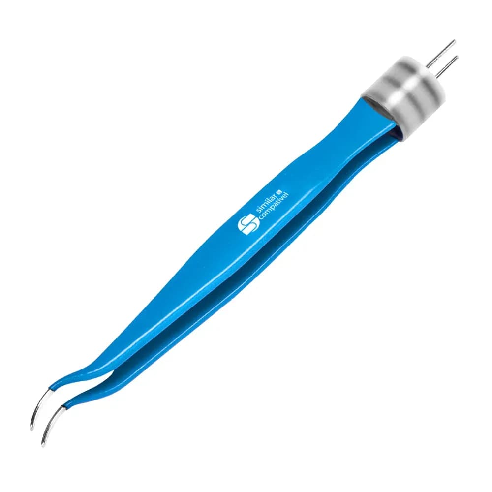 PINÇA BIPOLAR RETA PARA OFTALMO 0,5MM SIMILAR&COMPATÍVEL