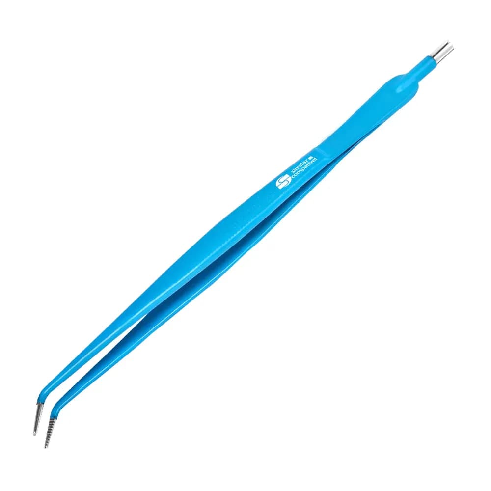 PINÇA MONOPOLAR HEMOSTÁTICA CURVA 1MM SIMILAR&COMPATÍVEL