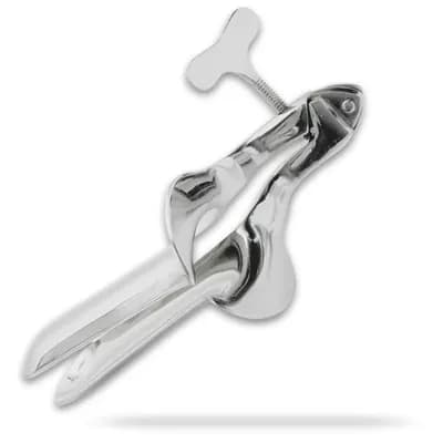 ESPÉCULO DE COLLIN VAGINAL GINECOLÓGICO EM AÇO INOX ABC