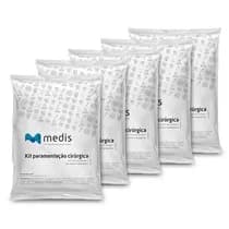 Kit Cirúrgico Estéril Perio Premium Padrão Branco 30G 5unid.