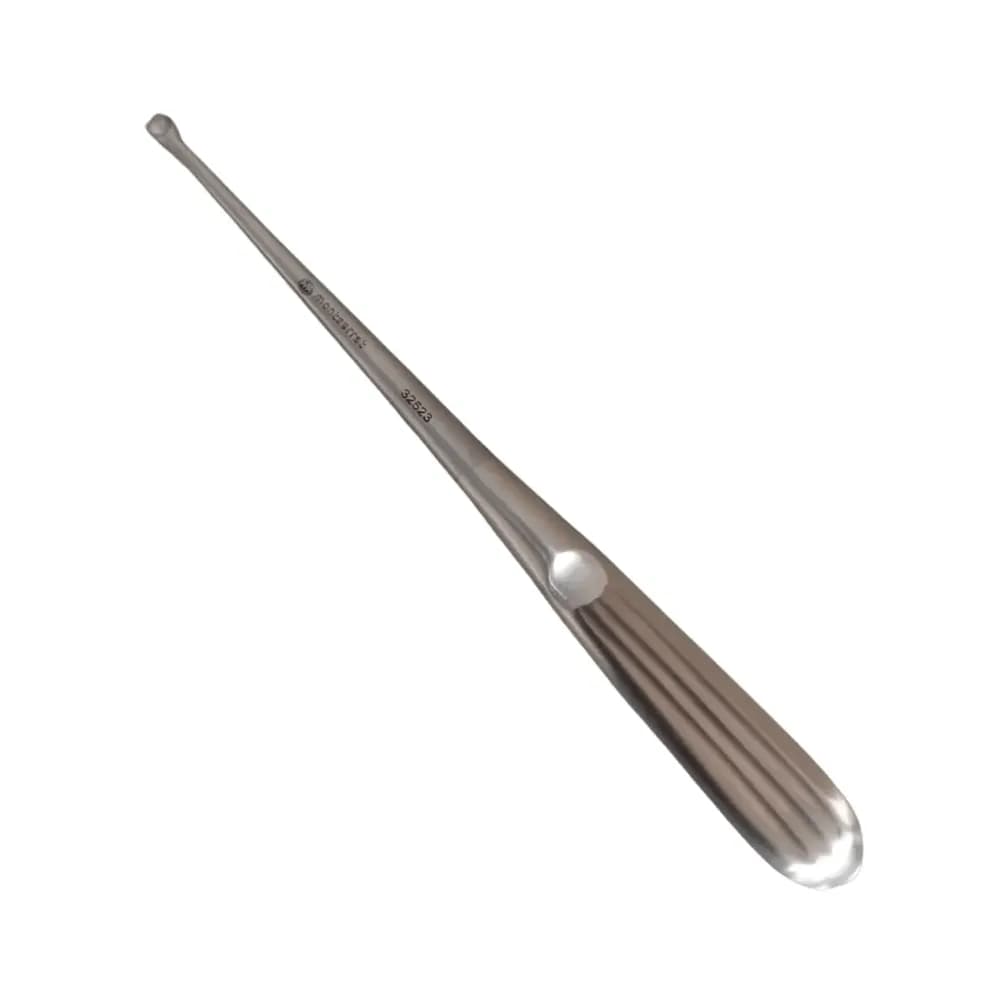 Cureta Epstein 20cm x 5,2mm Ponta Angulo Reverso