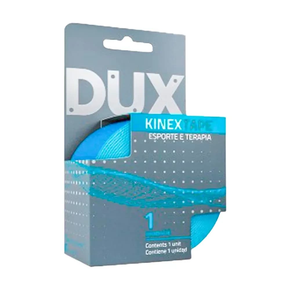 FITA DE KINESIO BANDAGEM ELÁSTICA 5MX5CM KINEXTAPE DUX