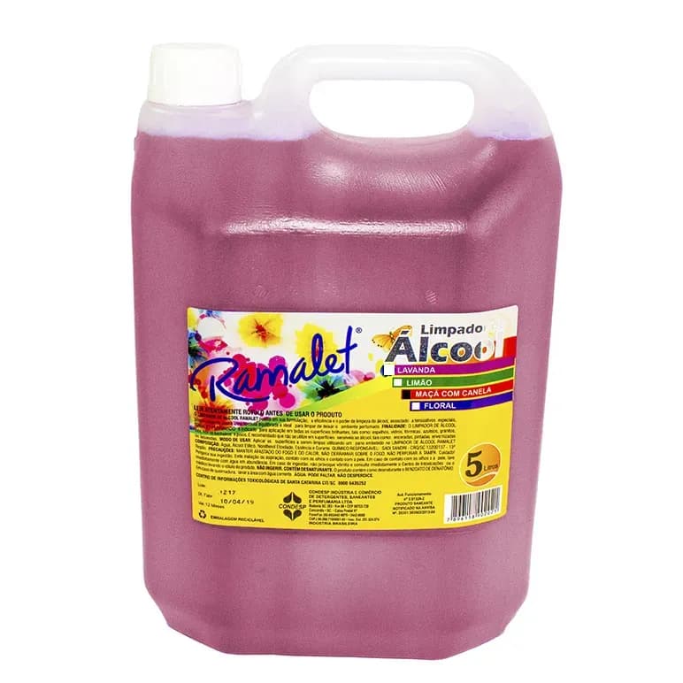 LIMPADOR DE ÁLCOOL MAÇA COM CANELA 5000ML CONDESP