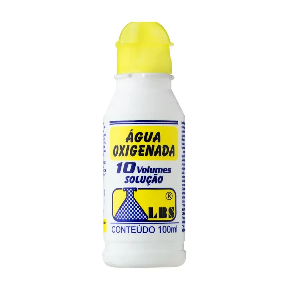 ÁGUA OXIGENADA LÍQUIDA 10 VOL ANTISSÉPTICO TÓPICO LBS