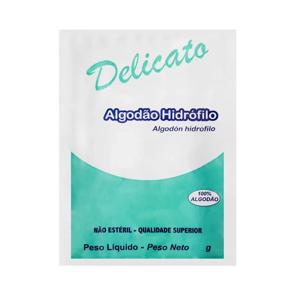 ALGODÃO HIDRÓFILO EM ROLO NÃO ESTÉRIL DELICATO CREMER