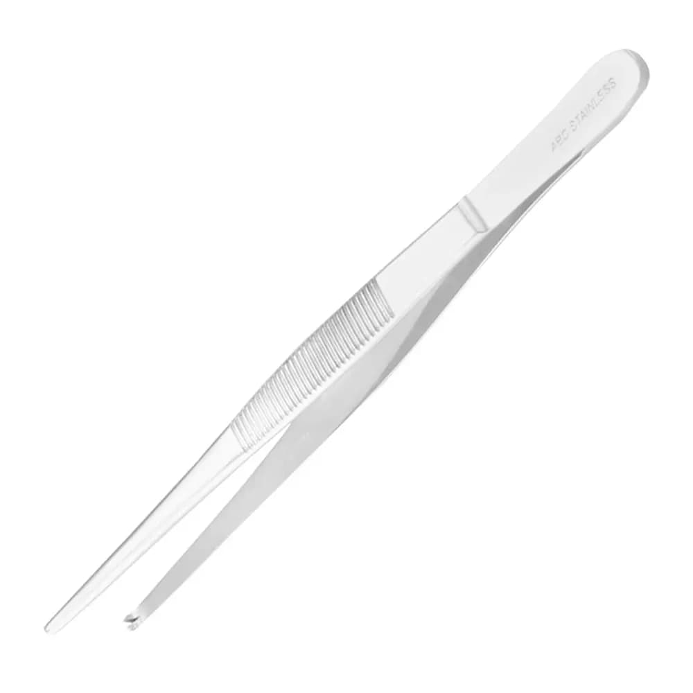 PINÇA ANATÔMICA FORMATO DENTE DE RATO EM AÇO INOX ABC