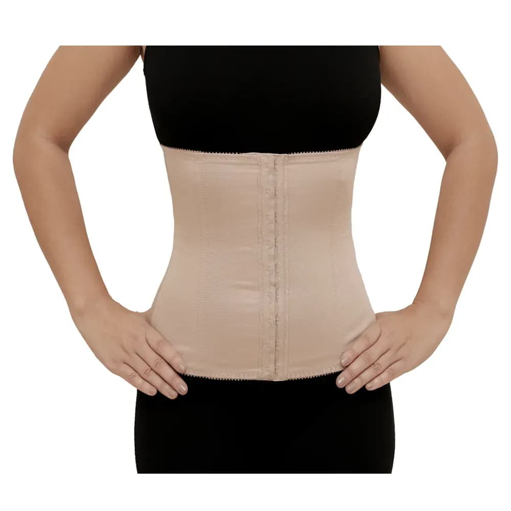 CORSET MODELADOR DE CINTURA FEMININO COR BEGE FLAMBÉ