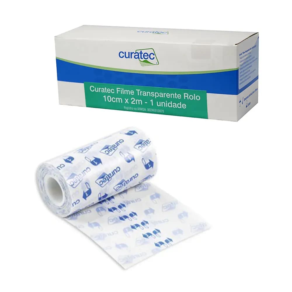 CURATIVO FILME TRANSPARENTE IMPERMEÁVEL ROLO CURATEC