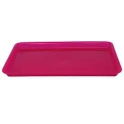 Bandeja de Polipropileno Média - 128mm x 224mm x 14mm (Azul, verde ou rosa)