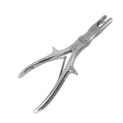 Goiva Stille Luer com Dupla Articulação Reta. 22 cm