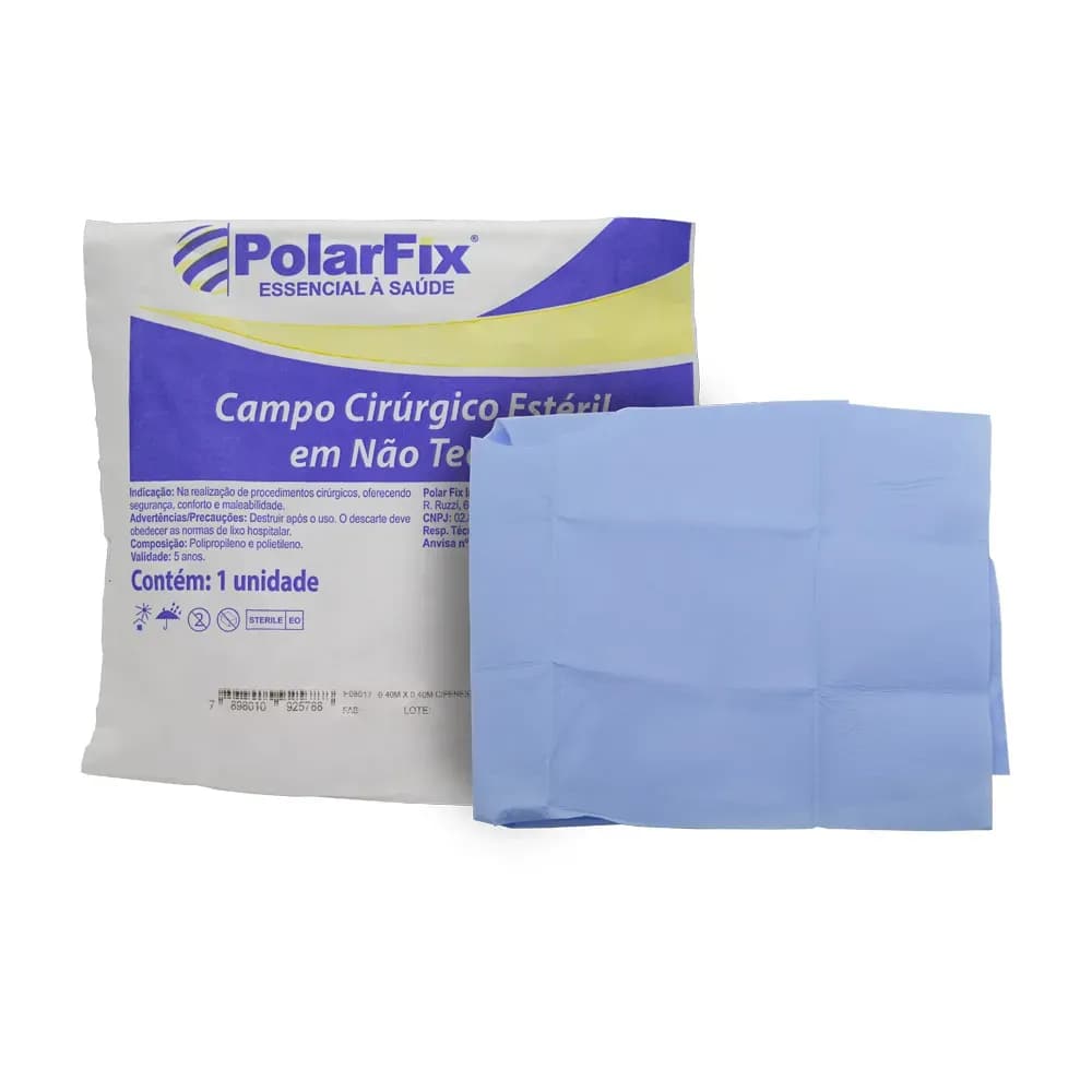 CAMPO CIRÚRGICO ESTÉRIL FENESTRADO EM TNT POLARFIX
